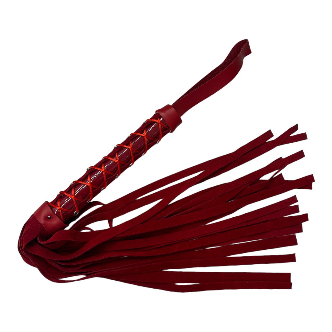 Red Velvet Flogger