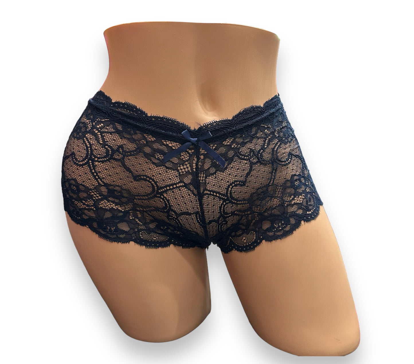 All The Love Cheeky Boyshort -  Navy