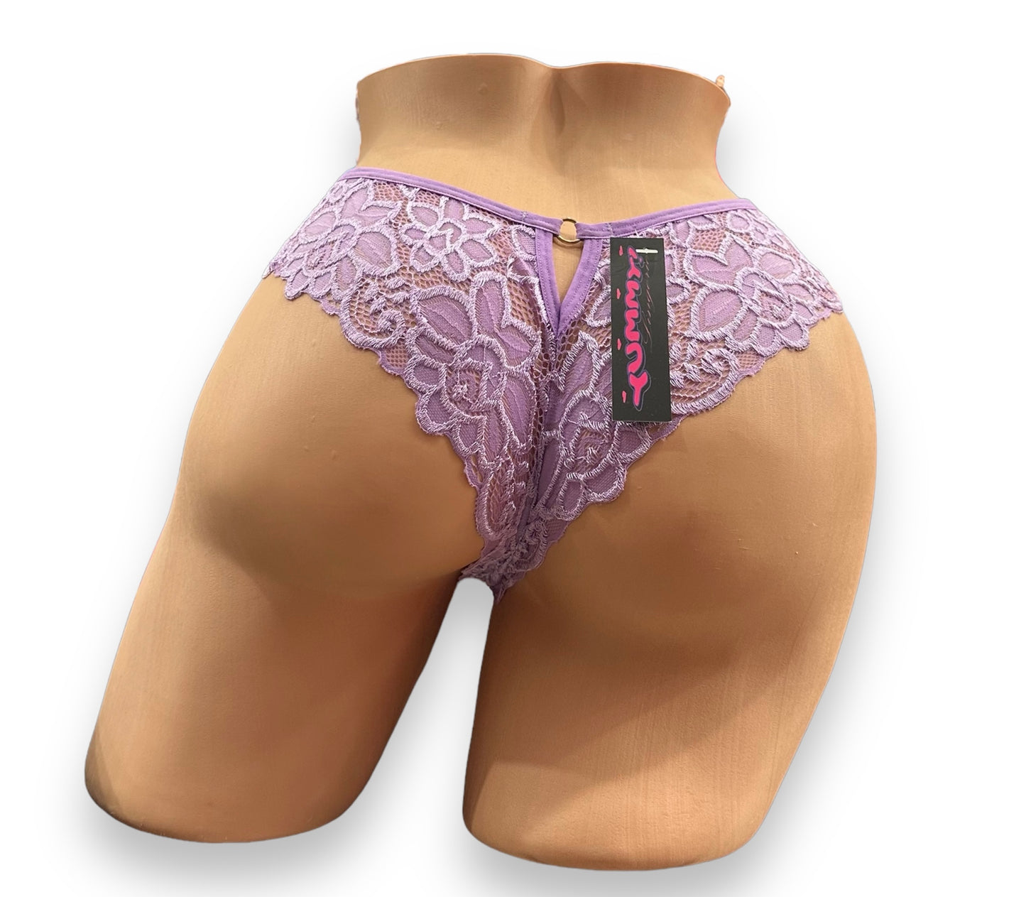 Lilac Lace  Cheeky  Panty