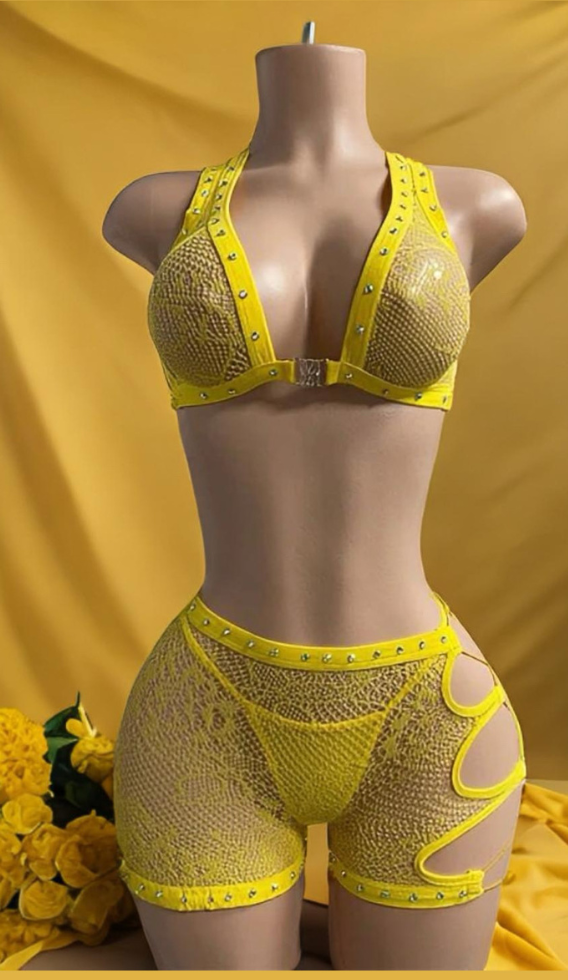 Baddie Set - Yellow