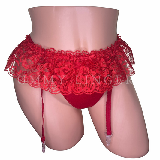 Lace Garter Belt